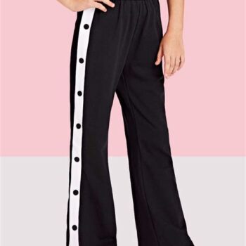 Pantalon avec bouton
