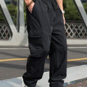 Pantalon cargo poche à rabat